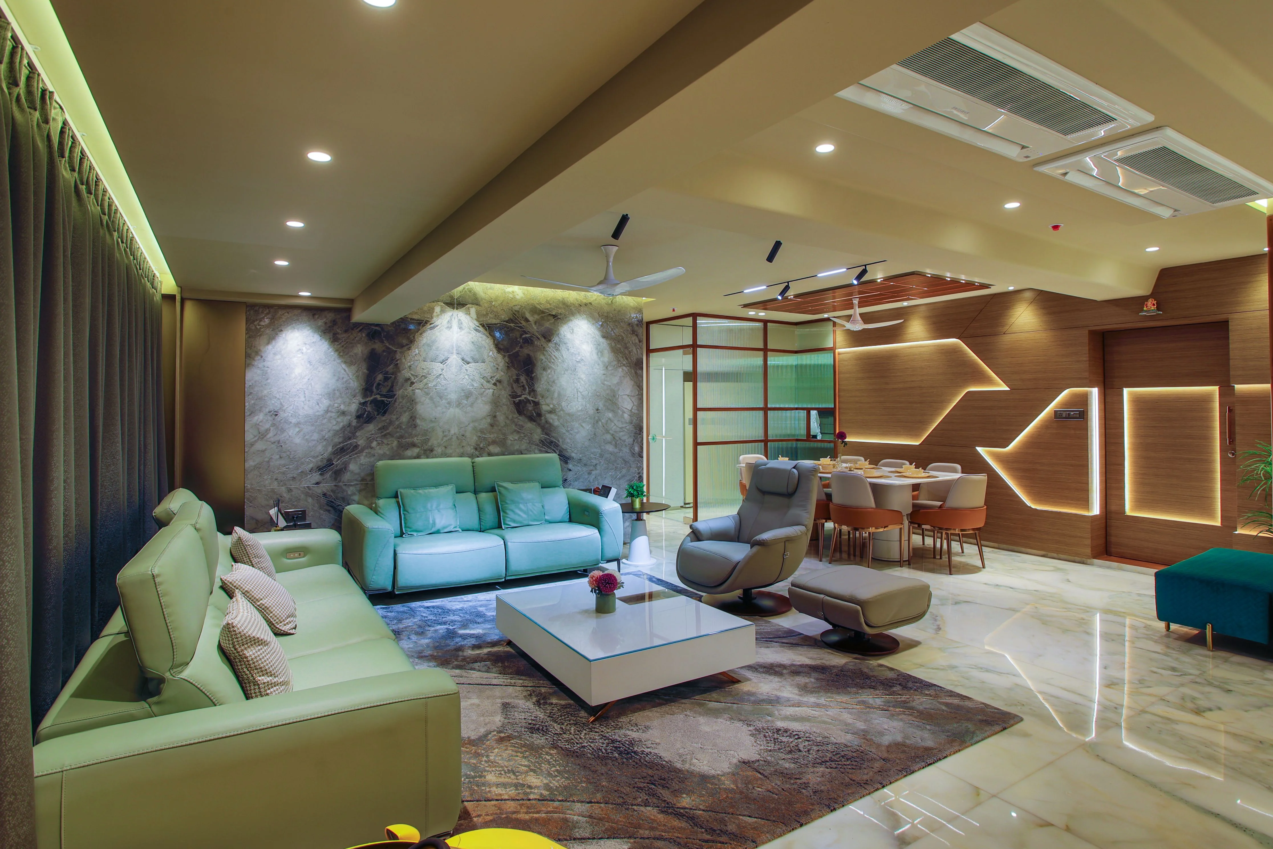 Latest Gypsum Ceiling Design Ideas for Living Rooms